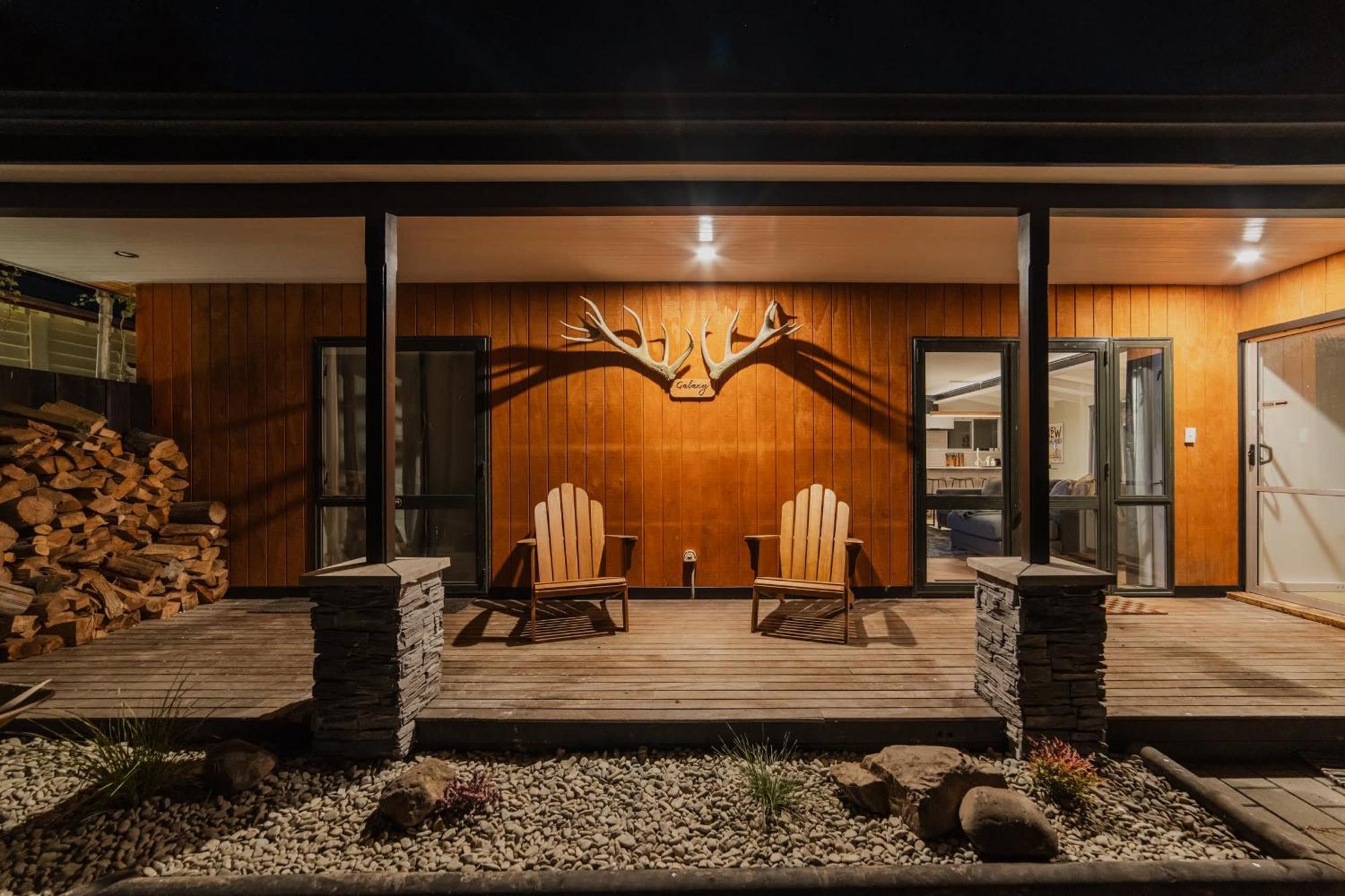 Galaxy 3Br Modern Home With Fireplace Outdoor Spa بحيرة تيكابو المظهر الخارجي الصورة